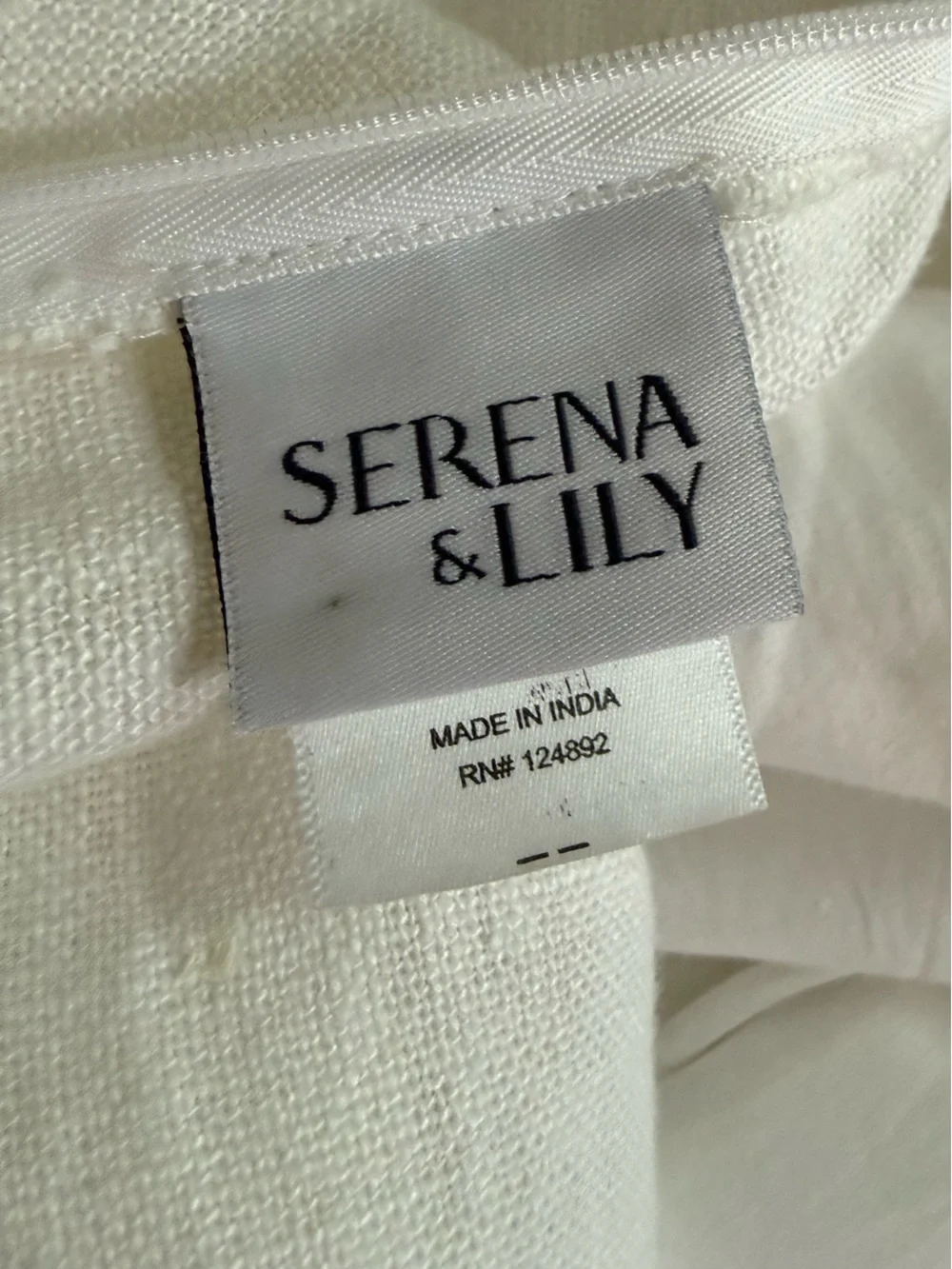 New! SERENA & LILY Cortina Moss/Sunflower Linen Embroidered Tassel Pillow
